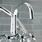 Aqua Vintage Deck-Mount Clawfoot Tub Faucet, Polished Chrome, Deck Mount AE8401DX - alternate 3